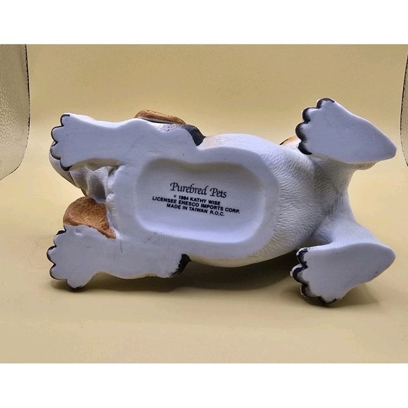 VTG Enesco Purebred Pets Beagle By Kathy Wise 1984 - Picture 5 of 9